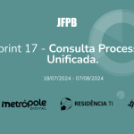 [JFPB] Sprint 17 – Consulta Processual Unificada.