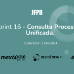 [JFPB] Sprint 16 – Consulta Processual Unificada.